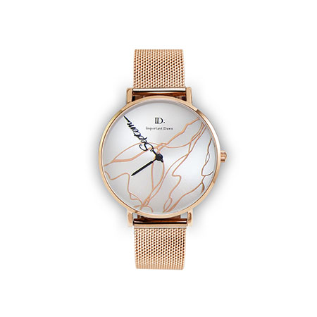 Beperkte horloges - Limited Designer Style-Silver White
