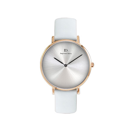 Vynikající hodinky - Exquisite Sun Pattern-Silver White