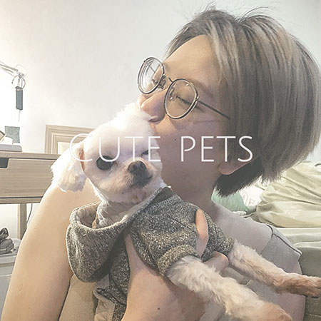 Personalisierte Fotouhr - Cute pets