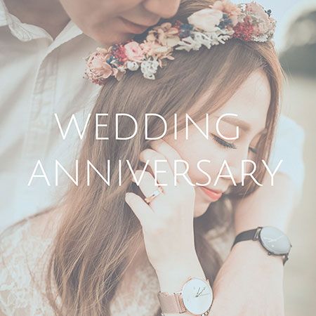 結婚記念日時計 - Wedding anniversary