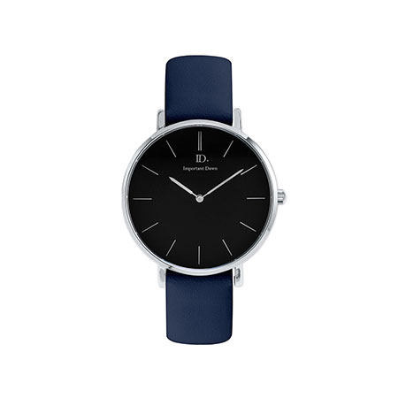 นาฬิกาเรียบง่าย - Simple and Classic-Black